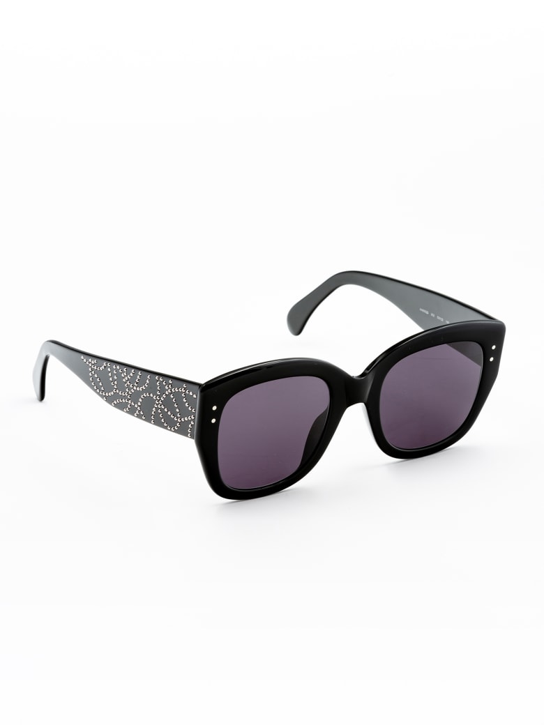 Alaia AA0052S Sunglasses - Black Black Grey