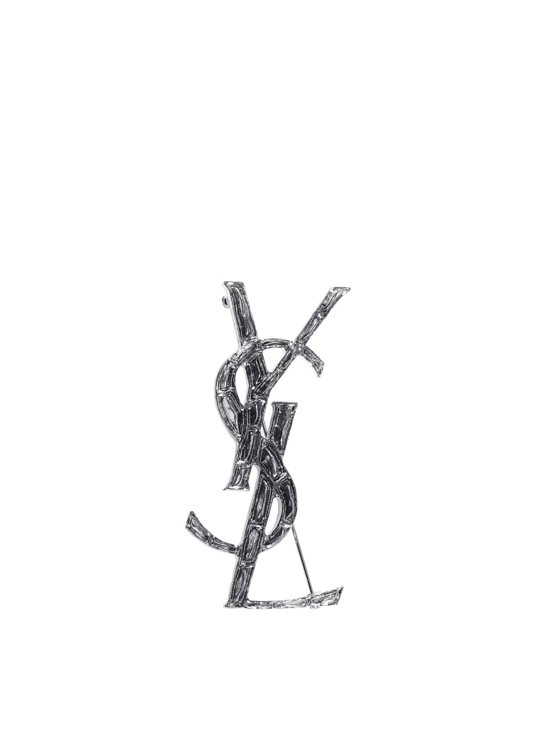 Saint Laurent Brooche - Silver