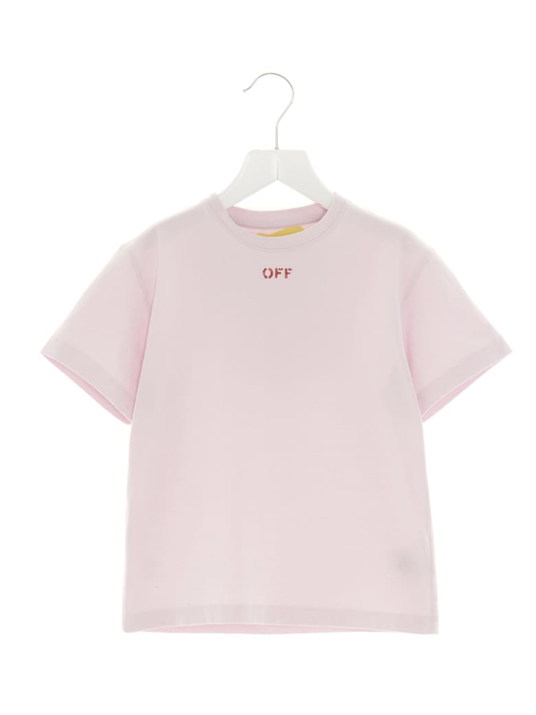 Off-White 'off Stamp' T-shirt - Pink