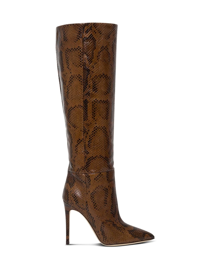 paris texas python ankle boots