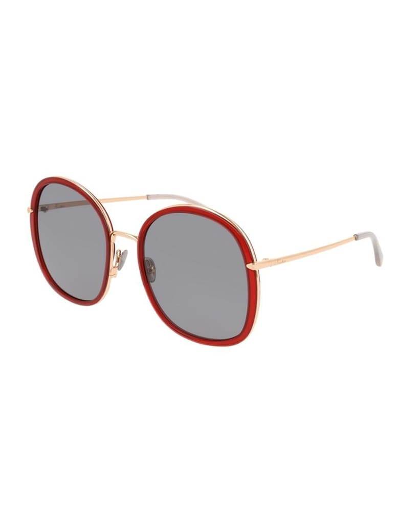 Pomellato PM0081S Sunglasses - Red Gold Grey