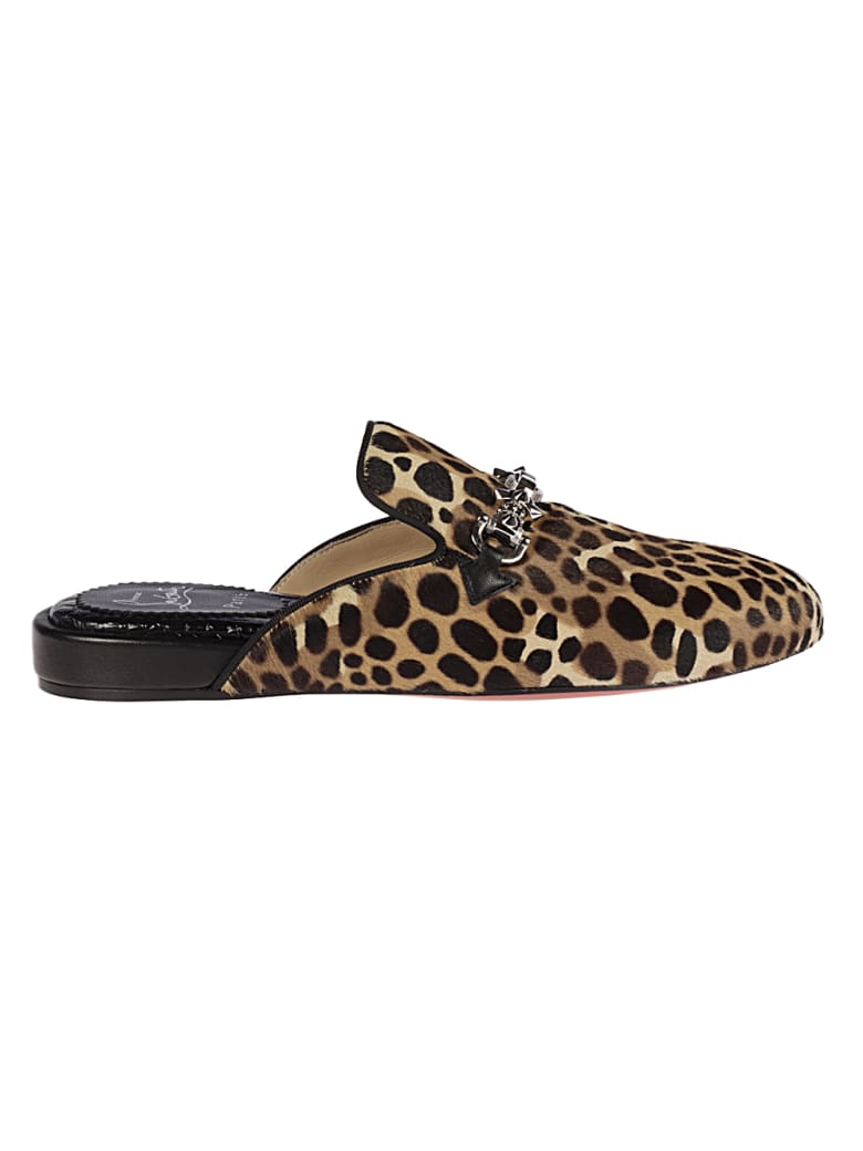 Christian Louboutin Coolito Swing Donna Flat Pony - Q513