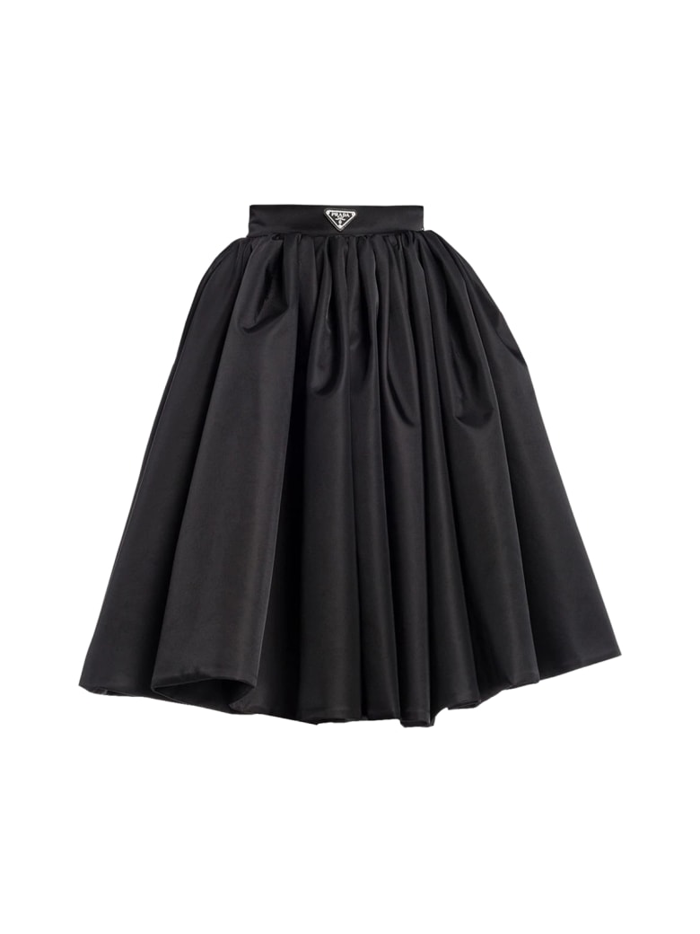 Prada Midi Skirt - Black