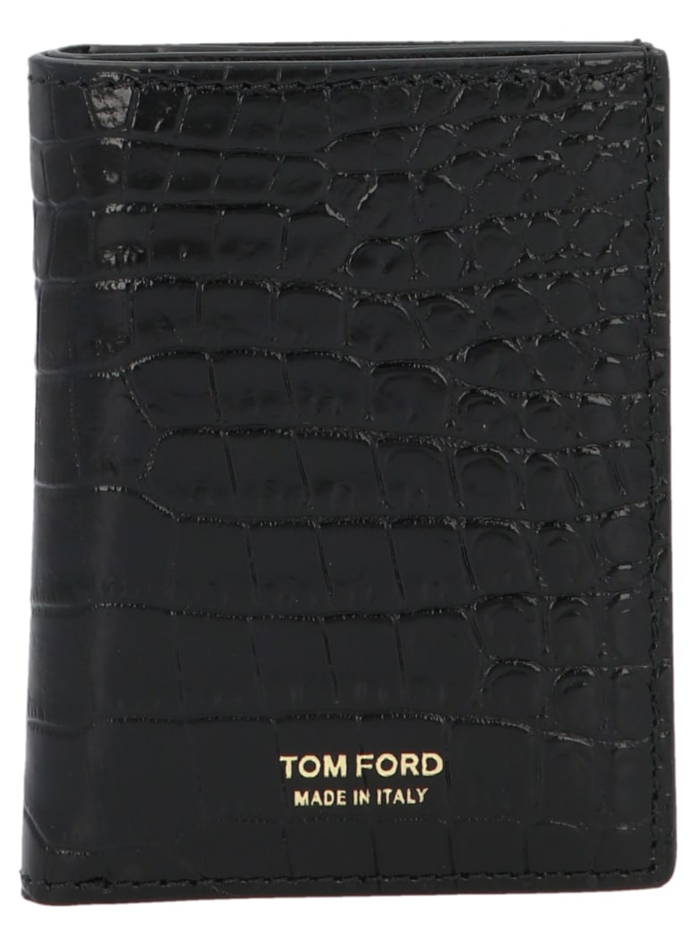 Tom Ford 't Line' Wallet - Black