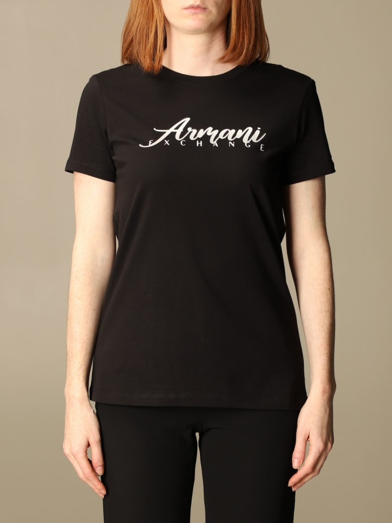 Armani Collezioni Armani Exchange T-shirt Armani Exchange T-shirt With Logo - Black