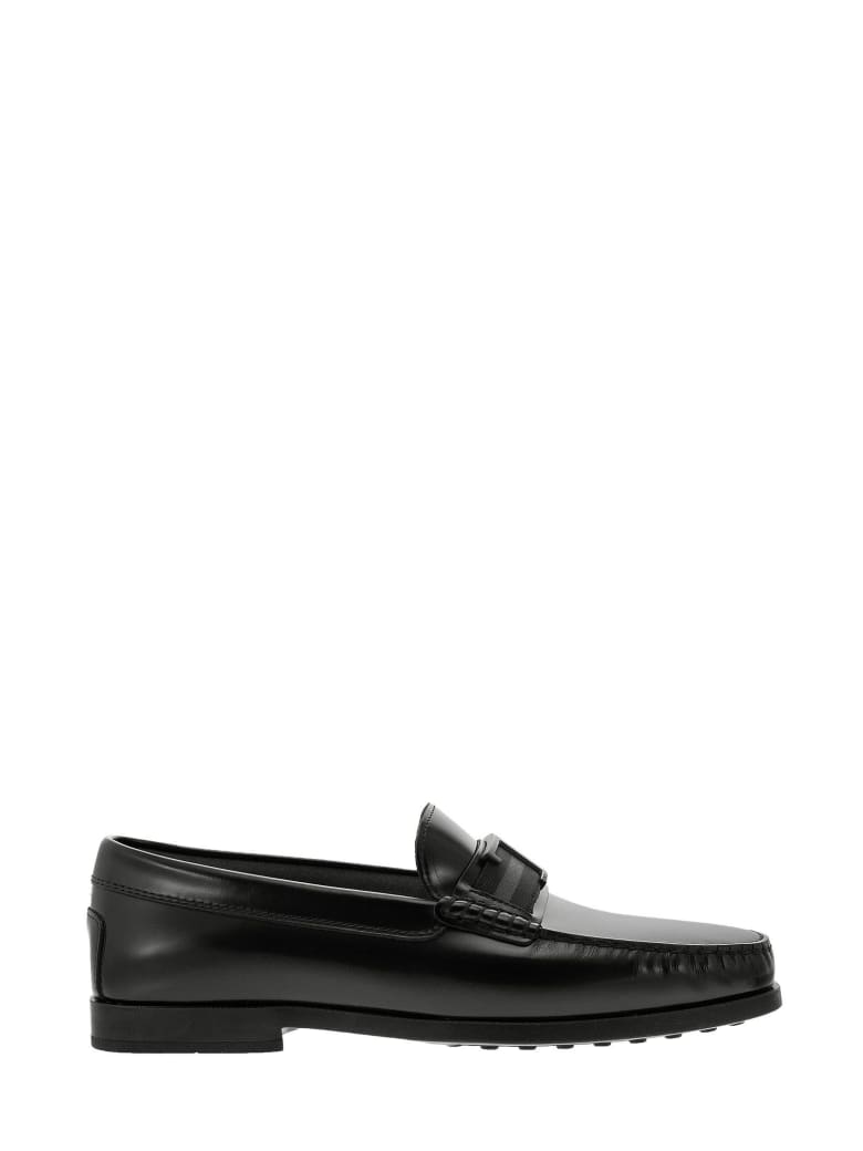 Tod's Timeless Leather Loafer - Black