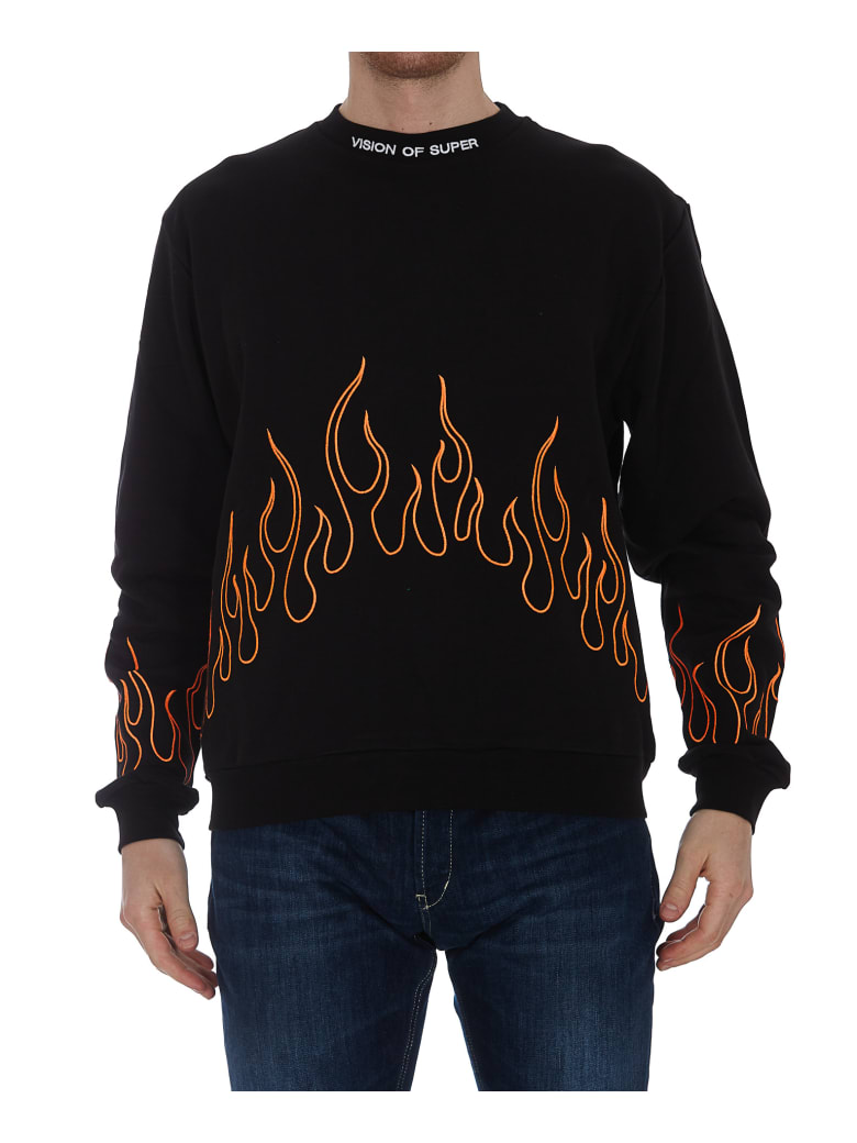 Vision of Super Flame Sweatshirt - Nera