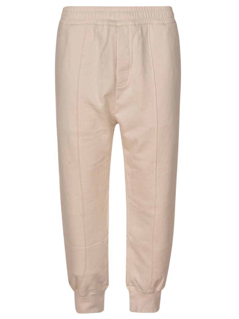 Prada Ribbed Waist Track Pants - Naturale