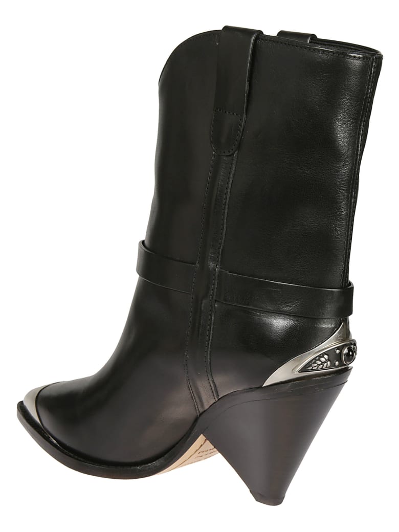 isabel marant demar western ankle boots