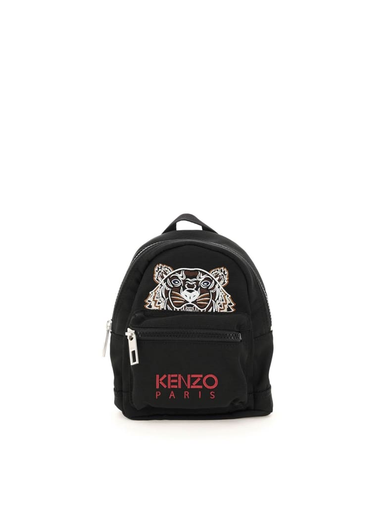 Kenzo Mini Tiger Backpack - BLACK/MULTICOLOUR