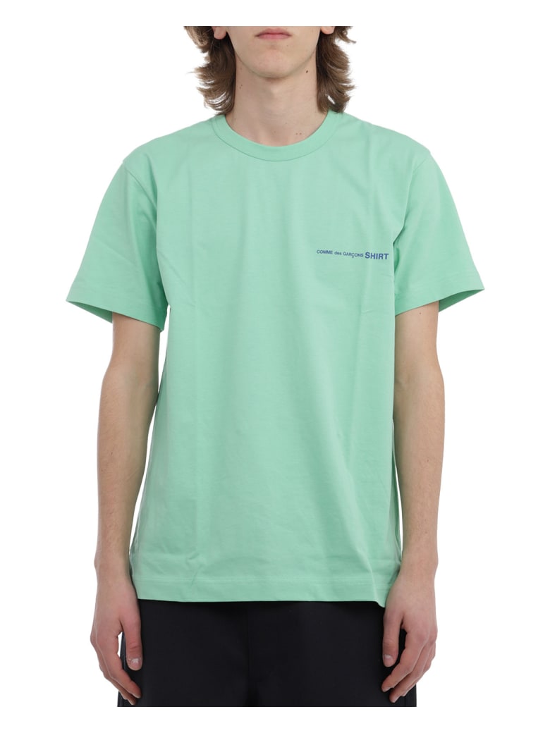 comme des garcons green t shirt