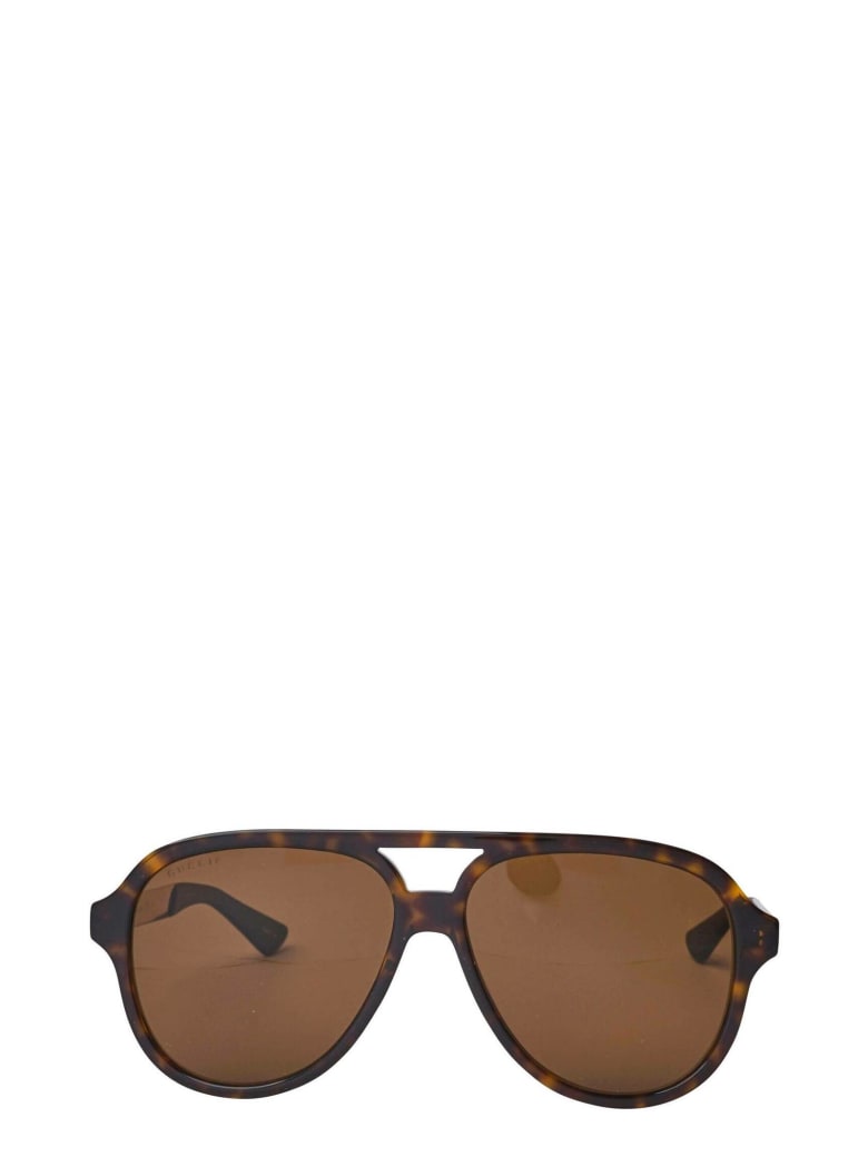 gold frame polo glasses