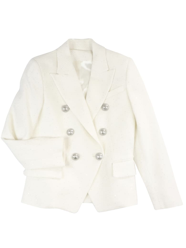 Balmain Jacket Jacket - WHITE