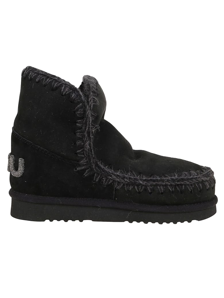 Mou Eskimo 18 Glitter Logo - Bkbk Black Black