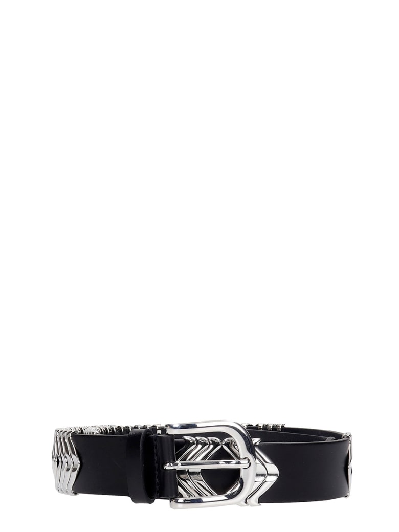 Isabel Marant Tehora Belts In Black Leather - black