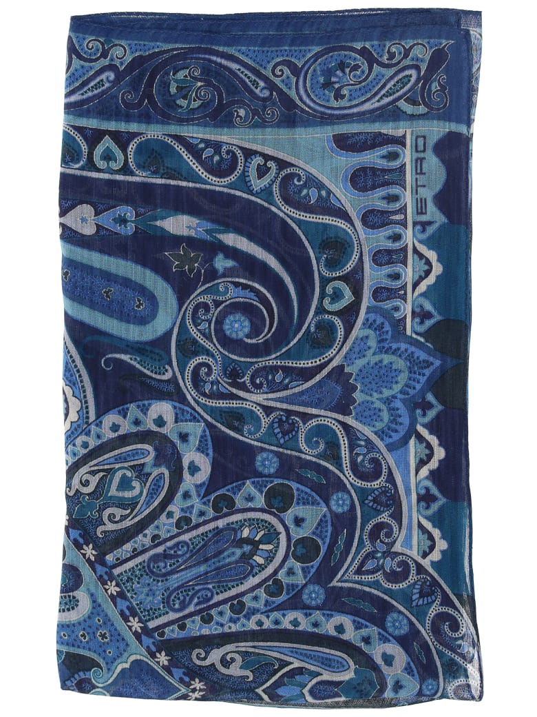 Etro Scarf - Blue