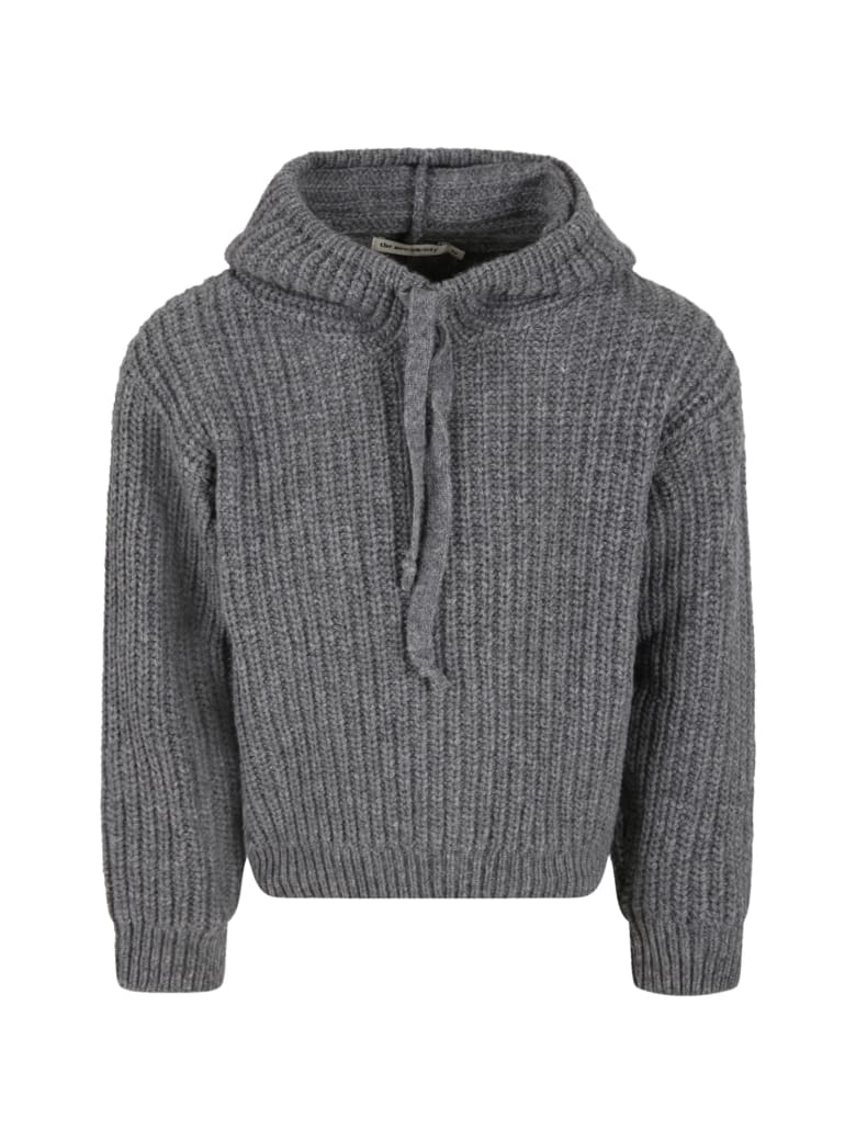 The New Society Grey ''lenny'' Sweater For Kids - Grey