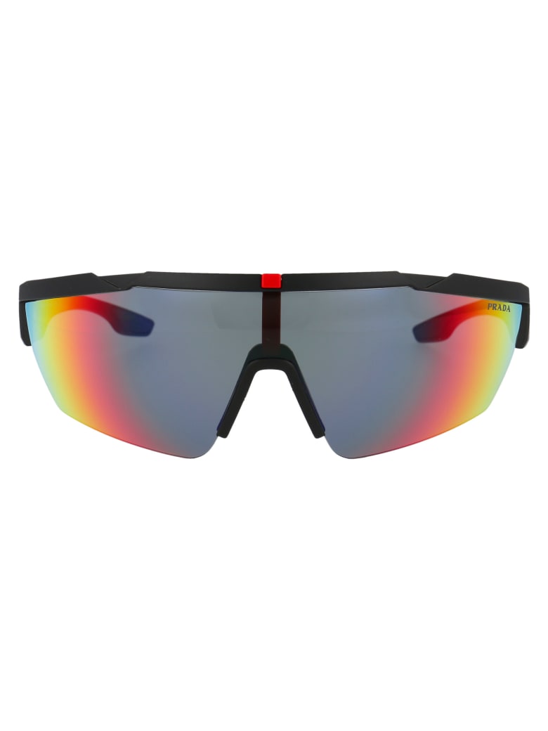 Prada 0ps 03xs Sunglasses - DG008F BLACK RUBBER