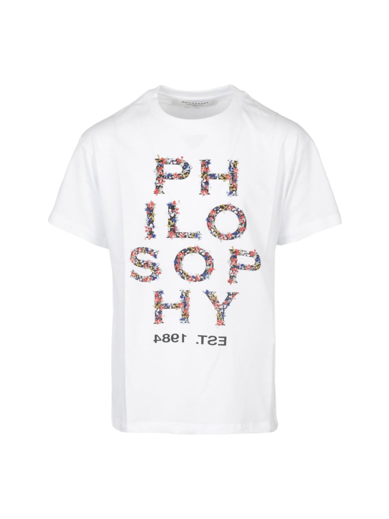 Philosophy di Lorenzo Serafini Kids T-shirt - Bianco
