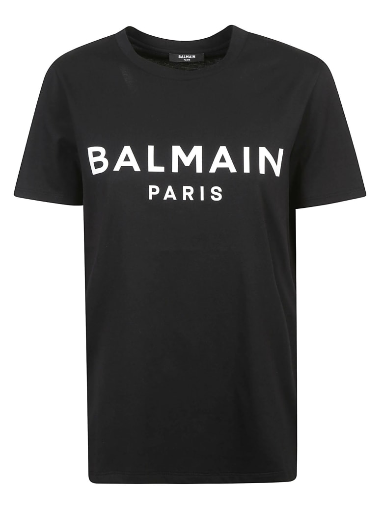 Balmain Classic Logo T-shirt - Black/White