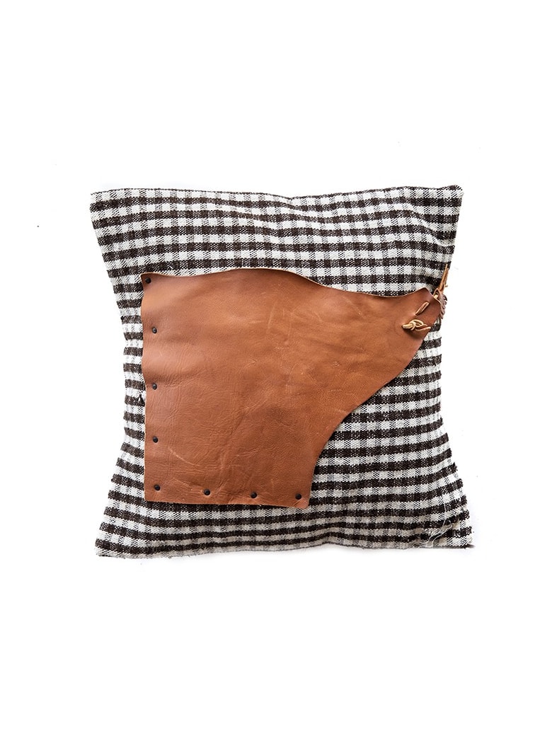 Le Botteghe su Gologone Cushions Shepherd 40x40 Cm - Black Fantasy