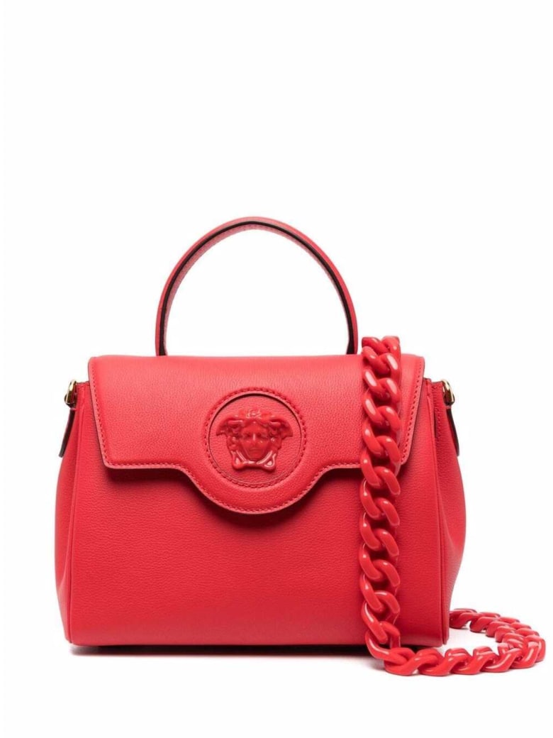 red leather crossbody bag