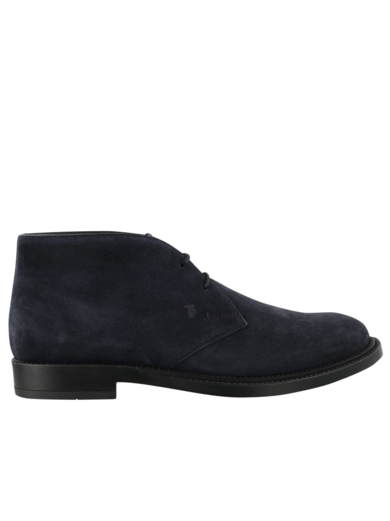 Tod's Laced Up Shoes - Blue