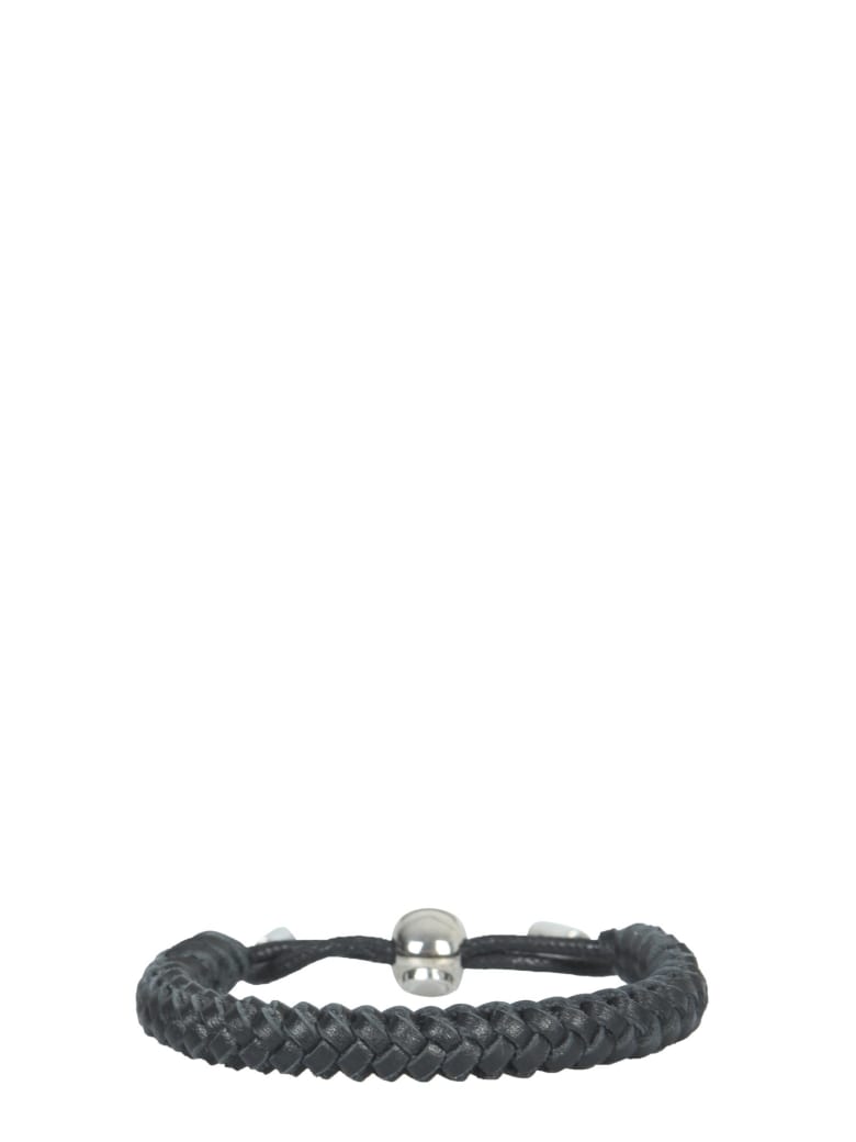 Alexander McQueen Leather Bracelet - NERO