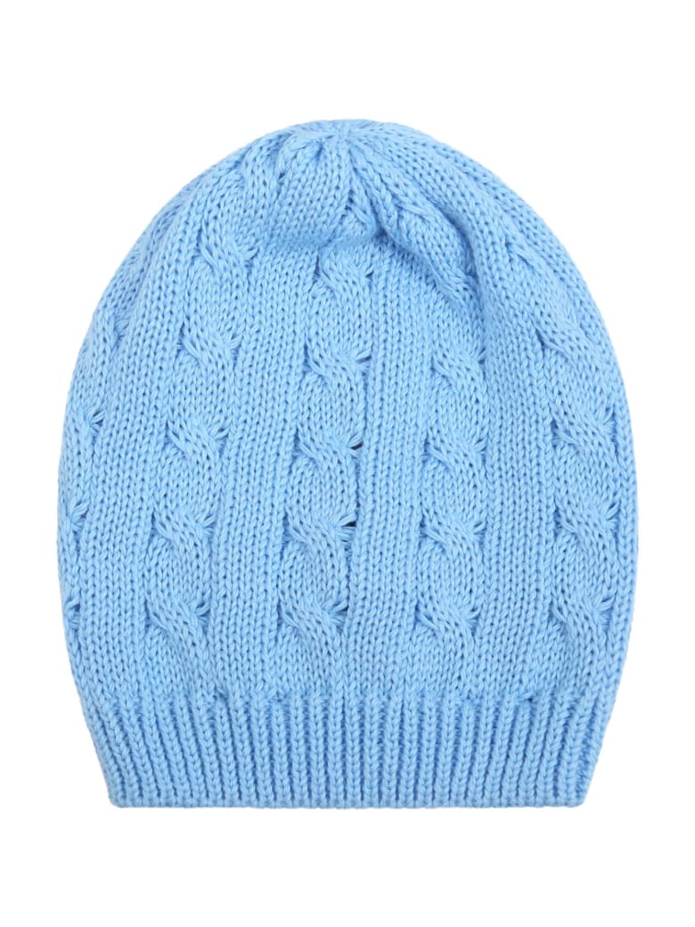 Little Bear Light Blue Hat For Babyboy - Light Blue