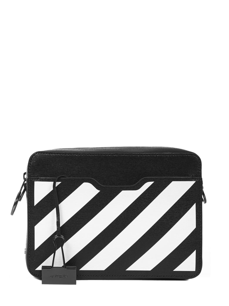 Off-White Diag Camera Shoulder Bag - Black