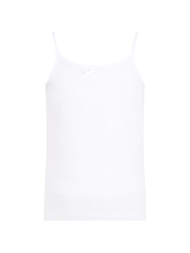 Story loris White Tank Top For Girl - White