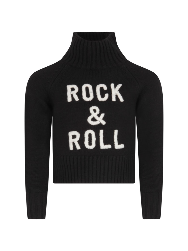 Zadig & Voltaire Black Sweater For Girl - Black