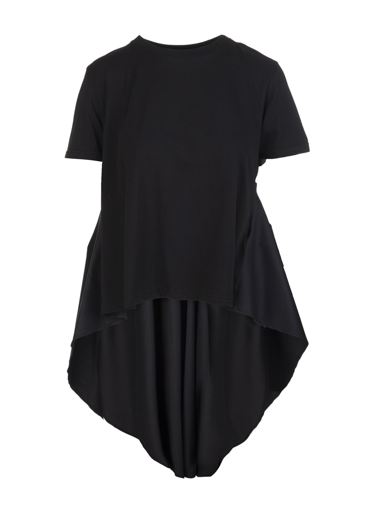 RED Valentino Black "the Black Tag" Woman T-shirt - Nero