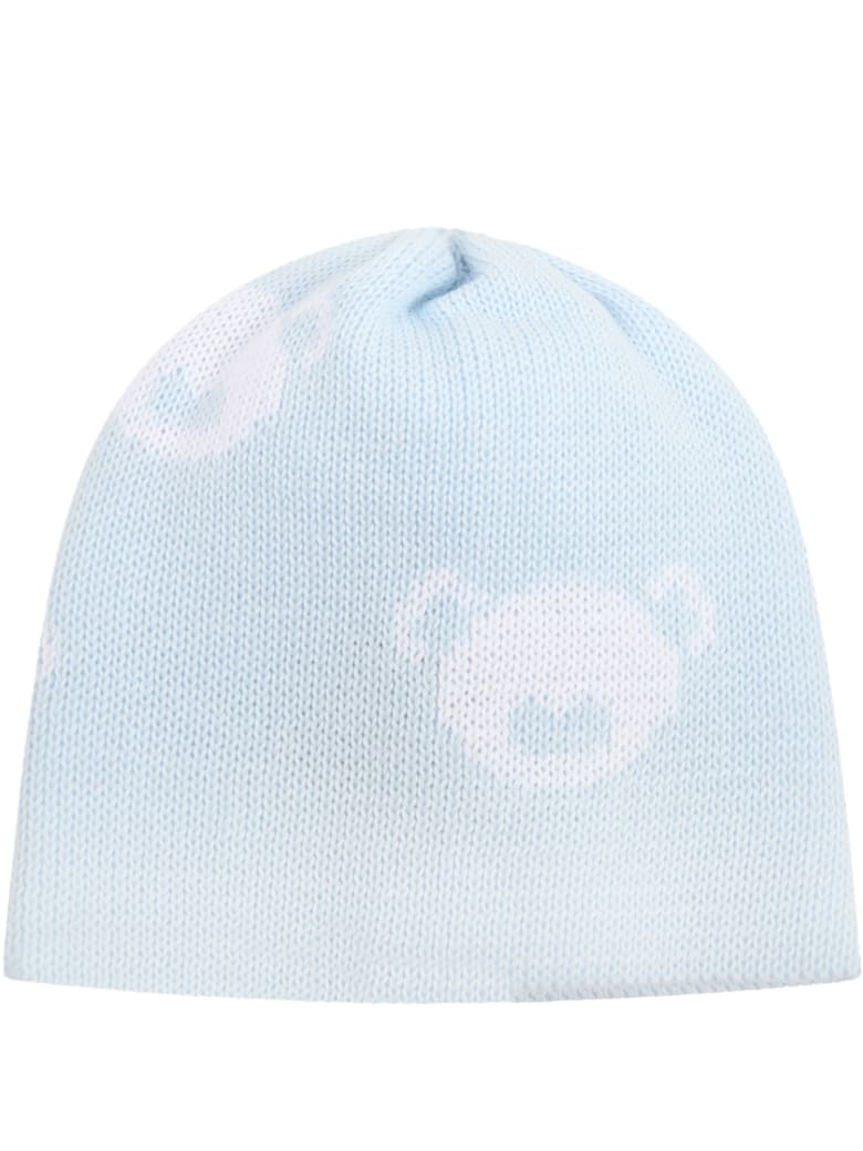Little Bear Light Blue Hat For Babyboy - Light Blue