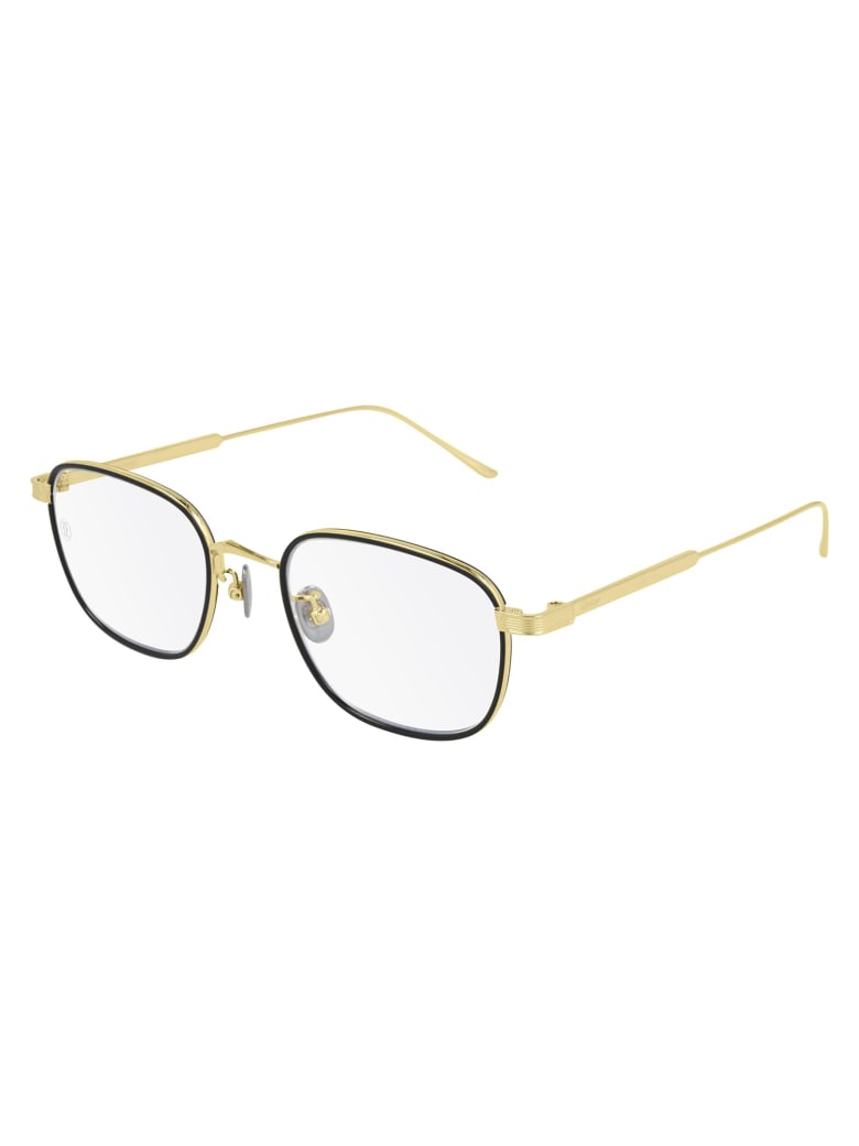 Cartier Eyewear CT0260O Eyewear - Gold Gold Transparent