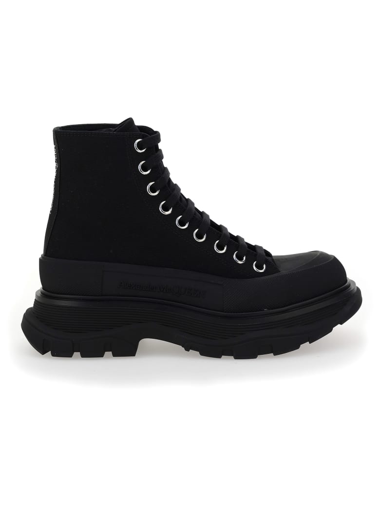 Alexander McQueen Sneakers - Black/black/black