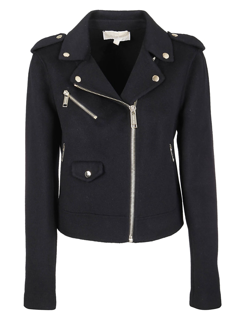 Michael Kors Giacca Double Face Moto - Black