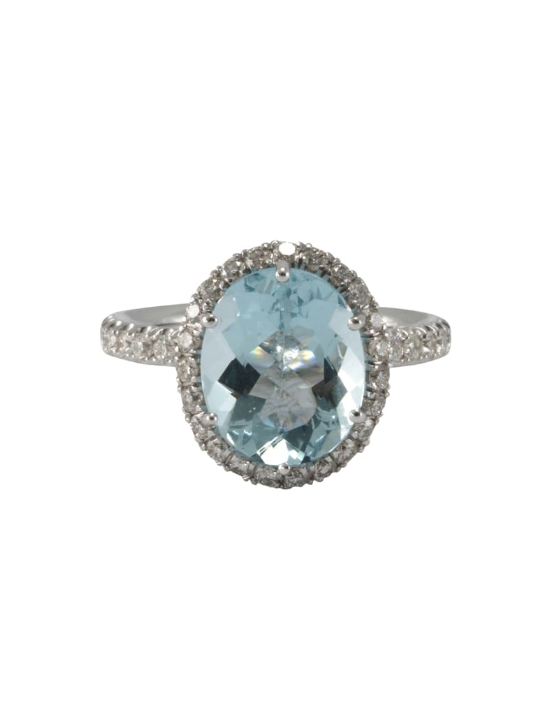 Lo Spazio Jewelry Lo Spazio Aqua Lucente Ring(V) - Sky_Blue