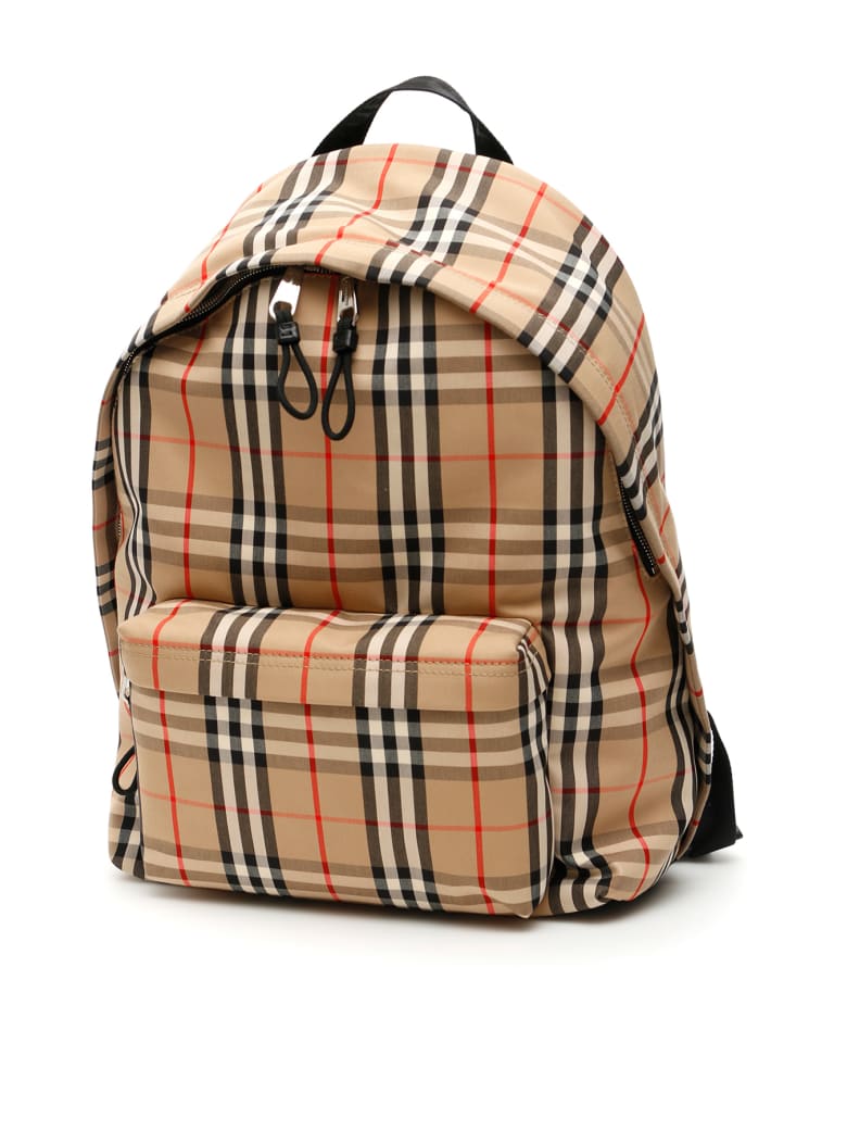 Burberry Vintage Check Jett Backpack - ARCHIVE BEIGE (Beige)