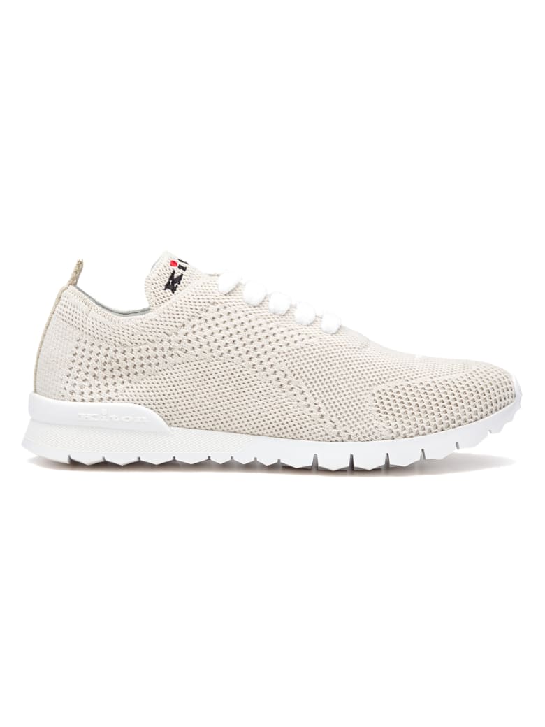 Kiton Shoes Cashmere - BEIGE