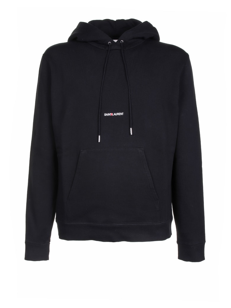 Saint Laurent Saint Laurent Black Hoodie - NOIR