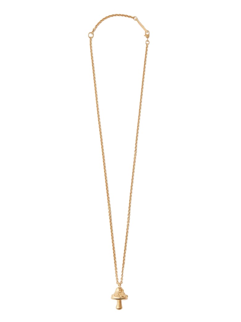 AMBUSH Mushroom Charm Necklace - Oro
