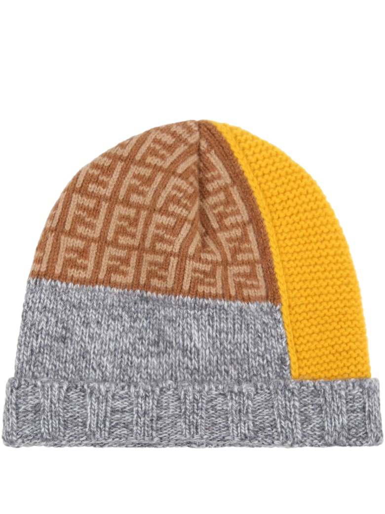 Fendi Multicolor Hat For Baby Boy - Multicolor