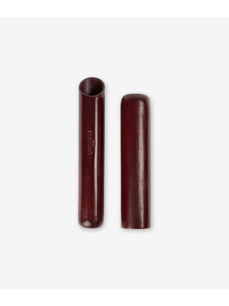 Larusmiani Cigar Holder "reyes Del Morro" - burgundy