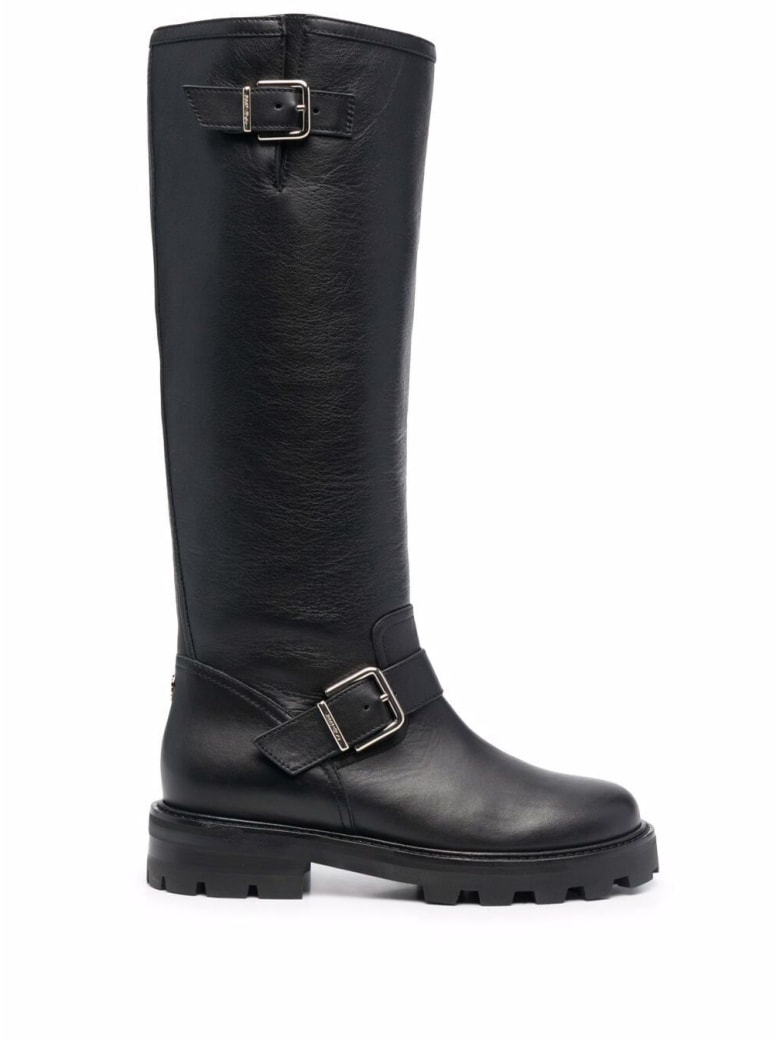 Jimmy Choo Biker Ii Tall - Black