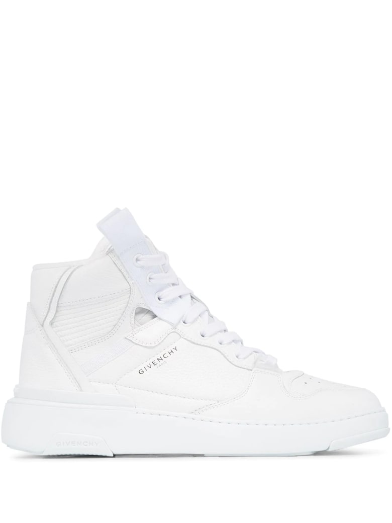 Givenchy Woman White Wing High Sneakers