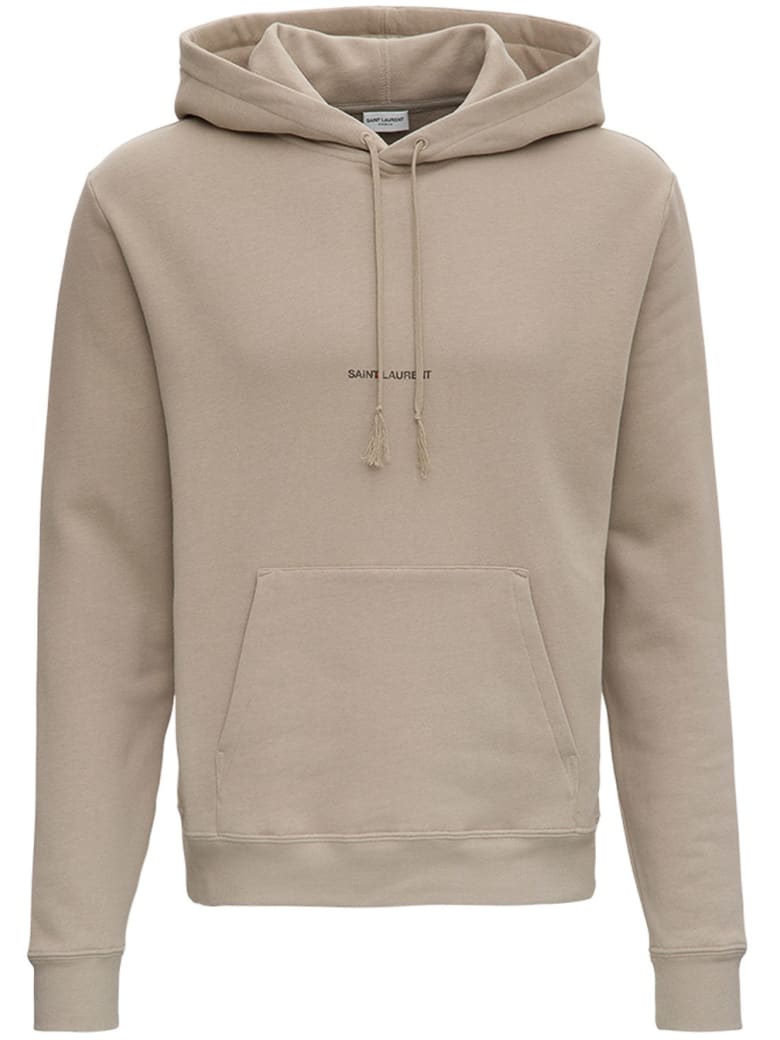 Saint laurent hoodie beige Clearance