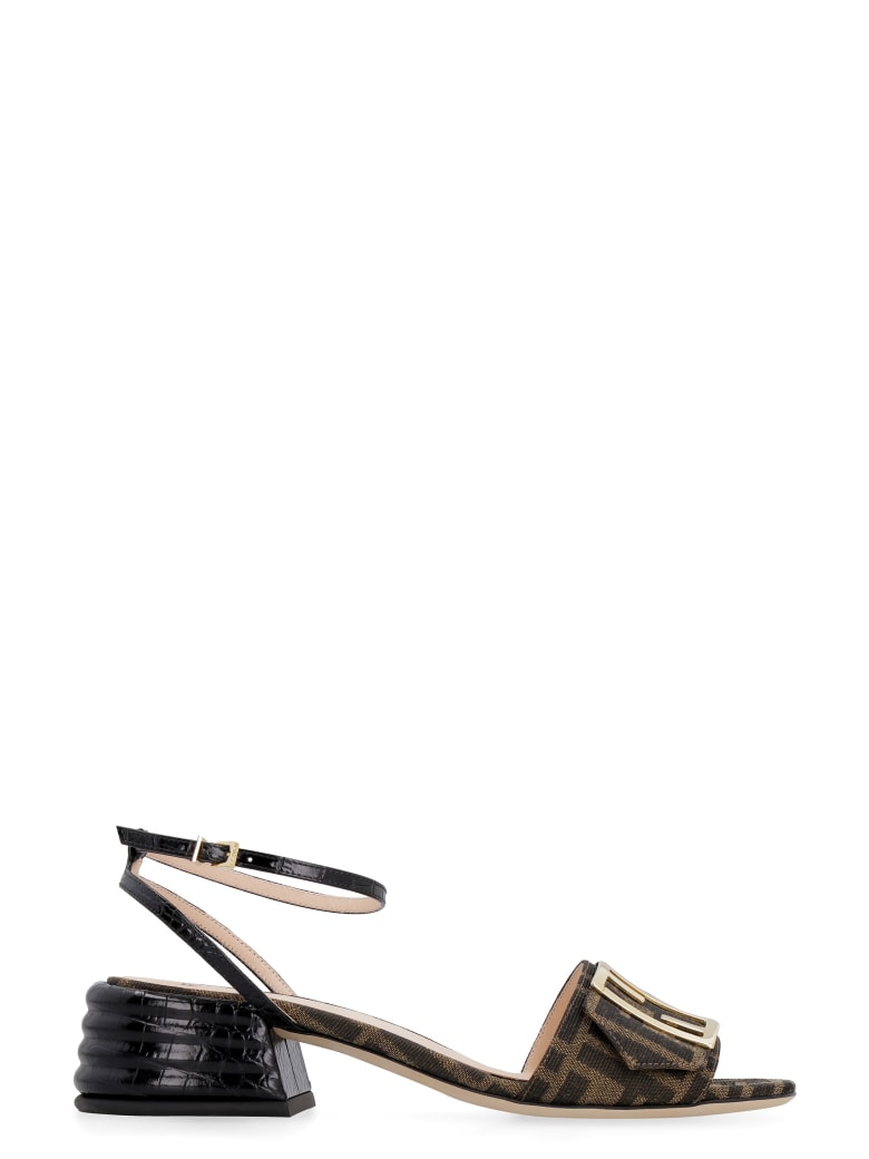 fendi multicolor sandals
