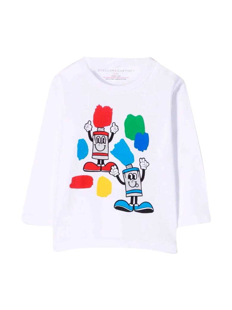 Stella McCartney Kids White T-shirt - Bianco