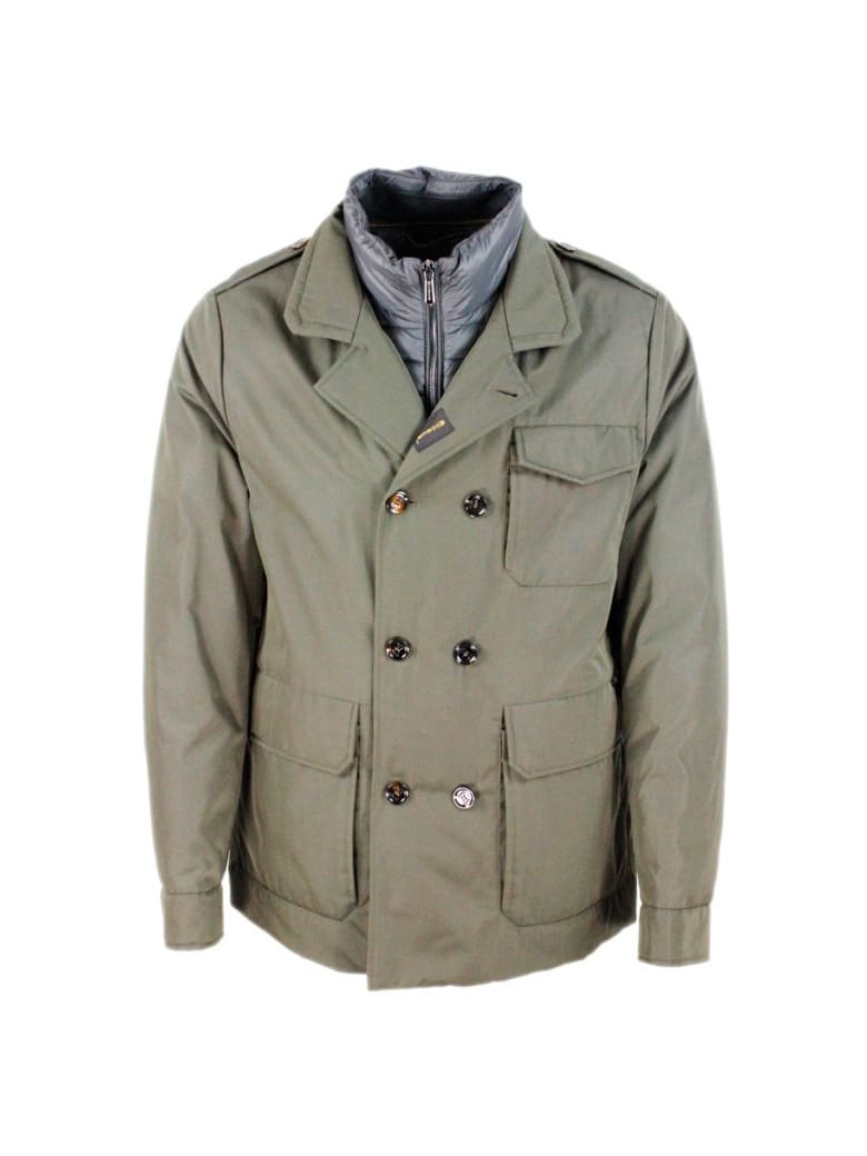 one and a half breasted jacket